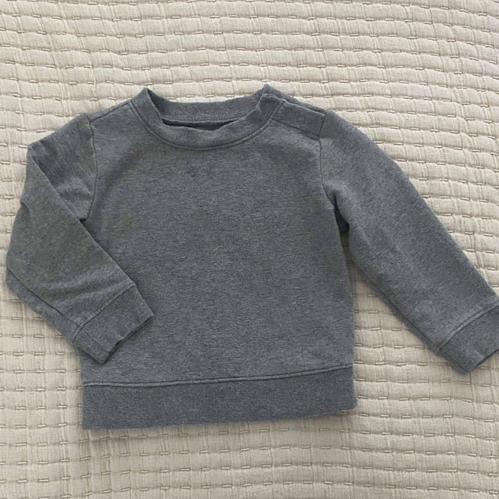 Primary Charcoal Kids Sweatshirt